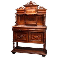 Renaissance Revival Case Pieces and Storage Cabinets