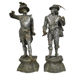 Esculturas figurativas de metal