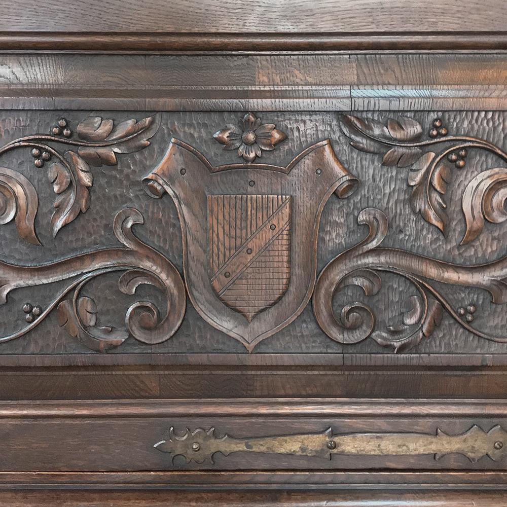 Antique French Renaissance Raised Cabinet 3
