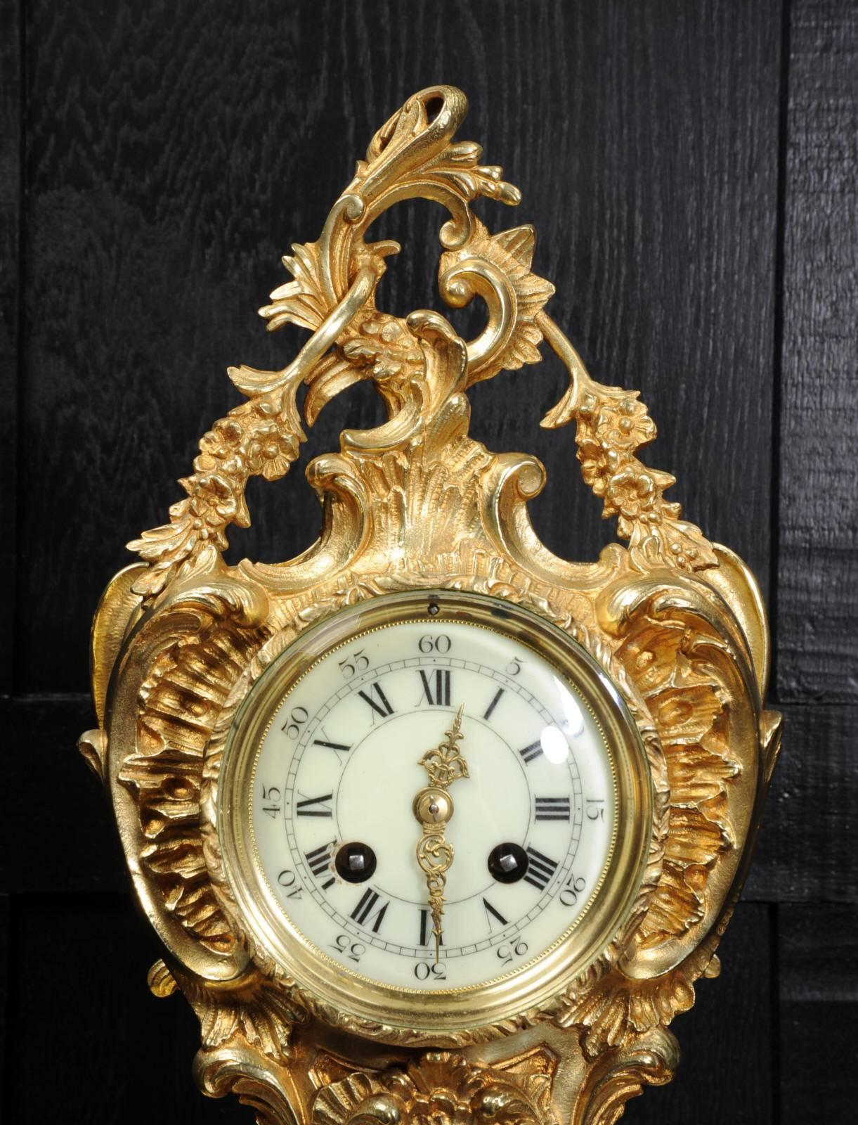 Antique French Rococo Clock 4