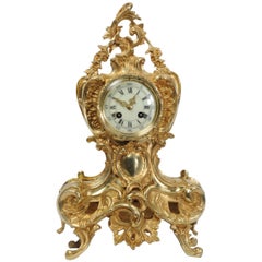 Antique French Rococo Clock