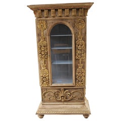 Antique French Rococo Display Cabinet