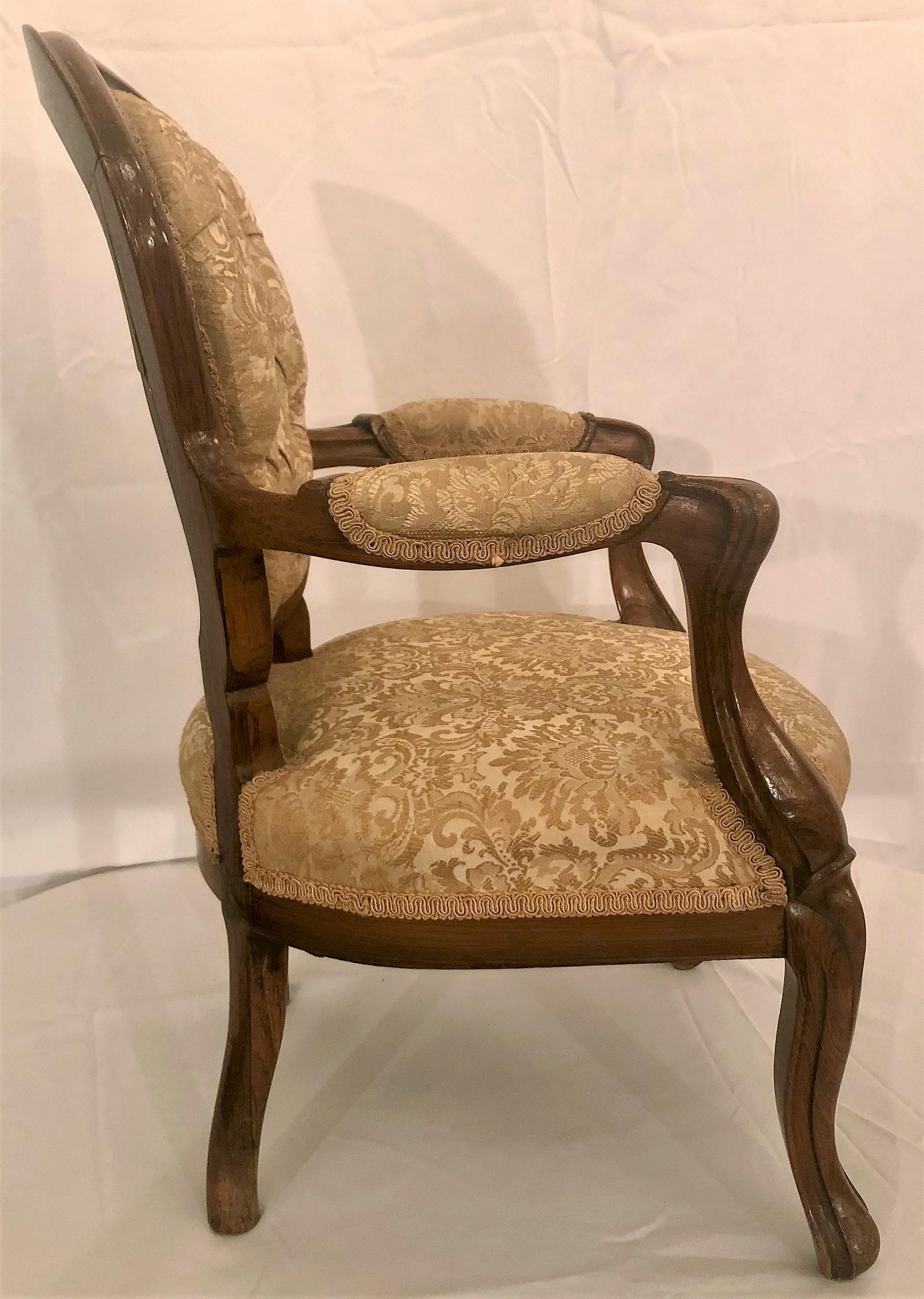 Antique French rosewood children's chair.