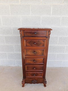 Antique French Rosewood Louis XV Style Humidor