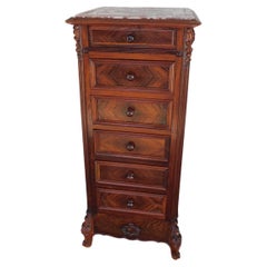Used French Rosewood Louis XV Style Humidor