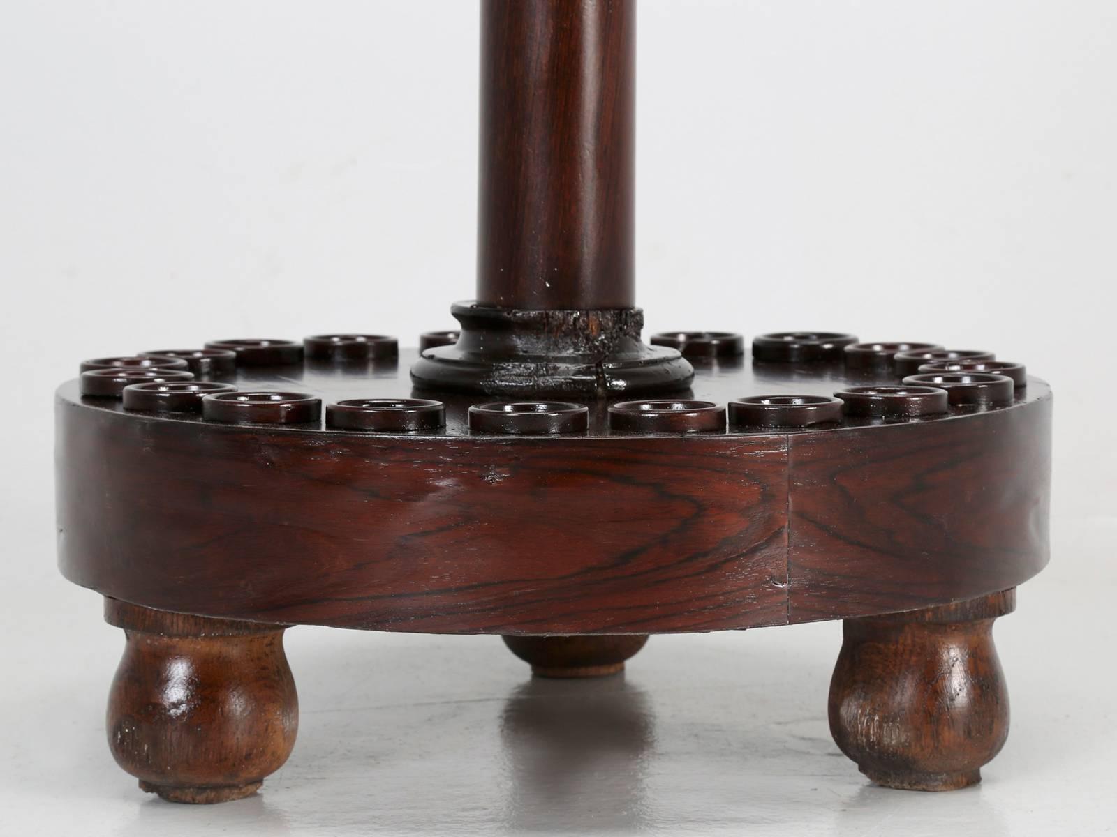 Antique French Rosewood Pool Cue Holder, circa 1880-1900 6