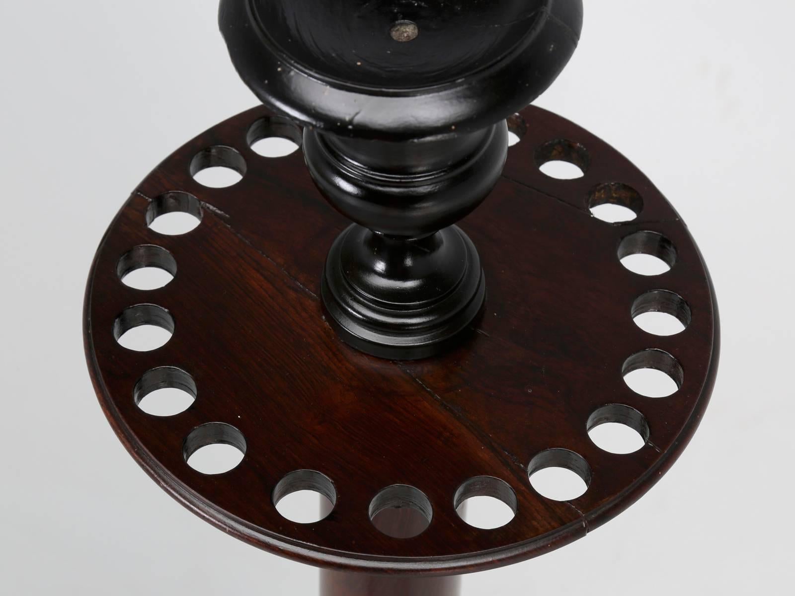 Antique French Rosewood Pool Cue Holder, circa 1880-1900 1