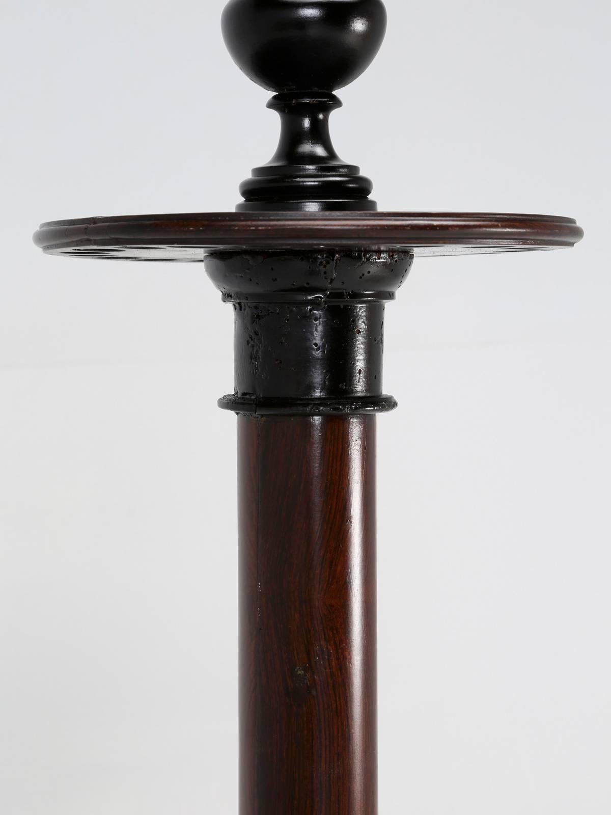 Antique French Rosewood Pool Cue Holder, circa 1880-1900 2