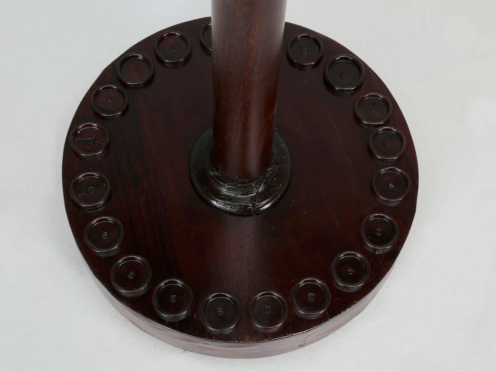 Antique French Rosewood Pool Cue Holder, circa 1880-1900 4