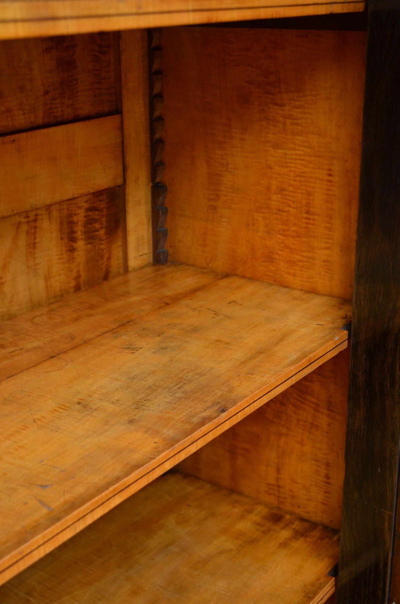 Antique French Rosewood Wardrobe or Bookcase 1