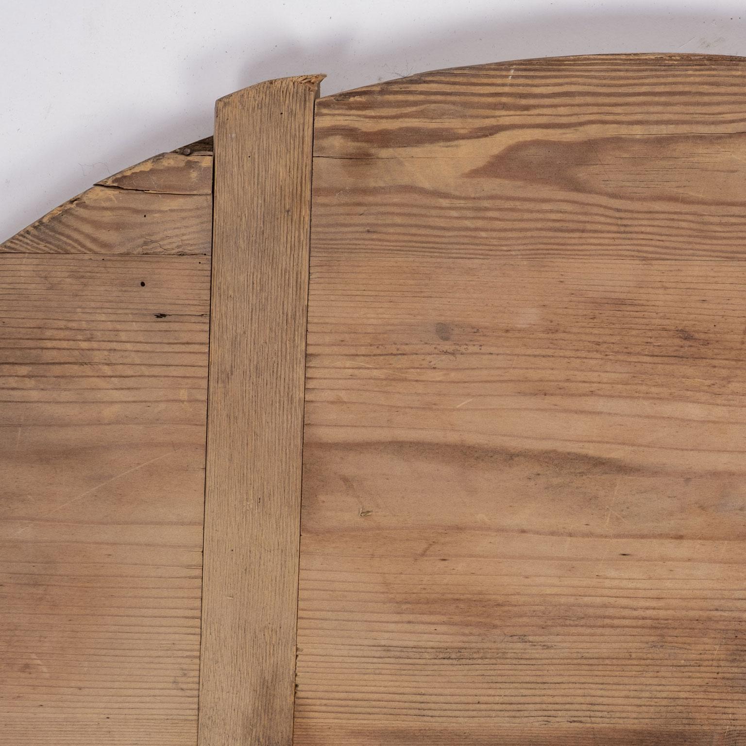 Antique French Round Bread Board 3