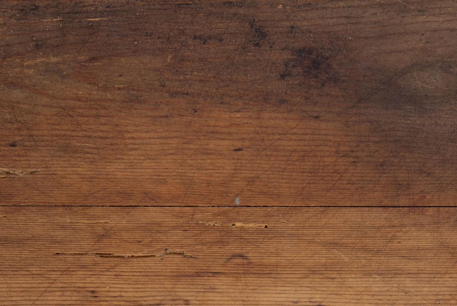 Pine Antique French Round Bread Board