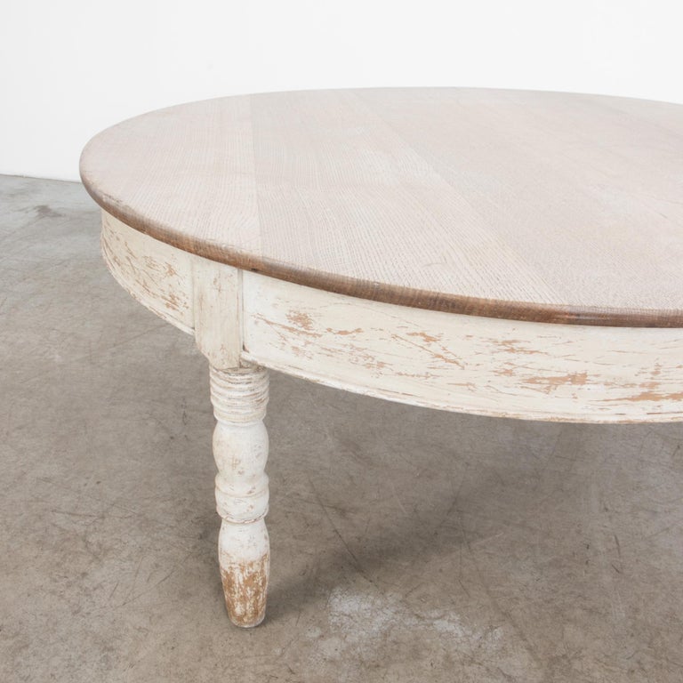 Antique French Round Coffee Table at 1stDibs