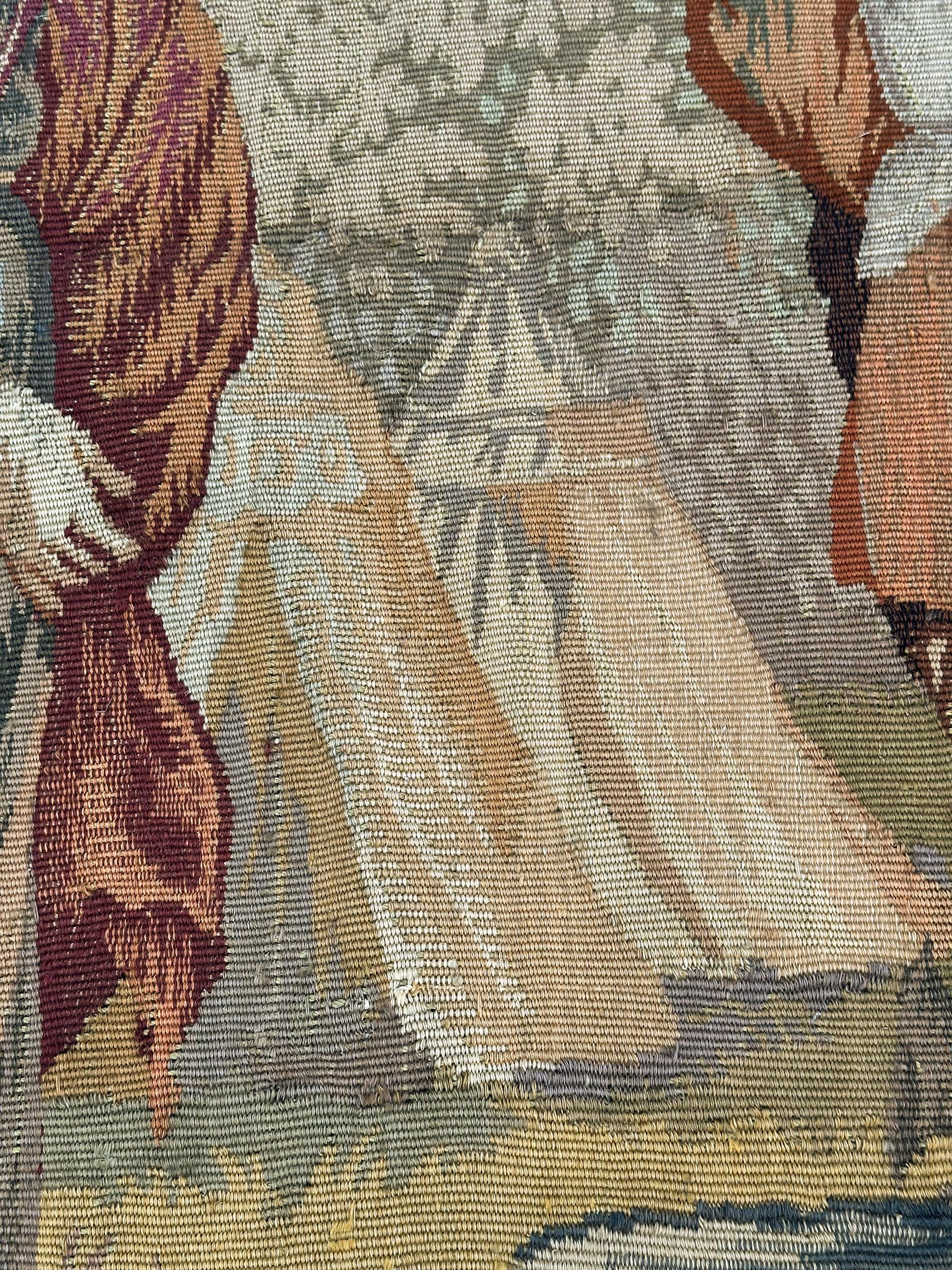 Wool Antique French Royale 7x8 Fine Tapestry 213cm×244cm Queen Boudica Scene c.1890 For Sale