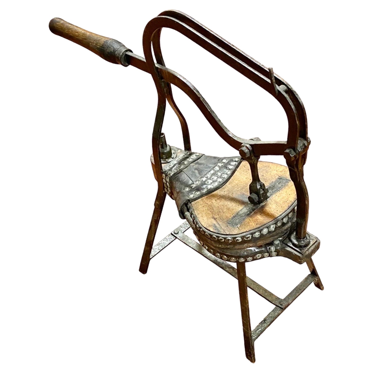 Antique French Rustic Bellows, Bordeaux