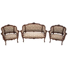 Antique French Salon Set in the Louis Philippe Style