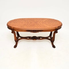 Antique French Satinwood Coffee Table