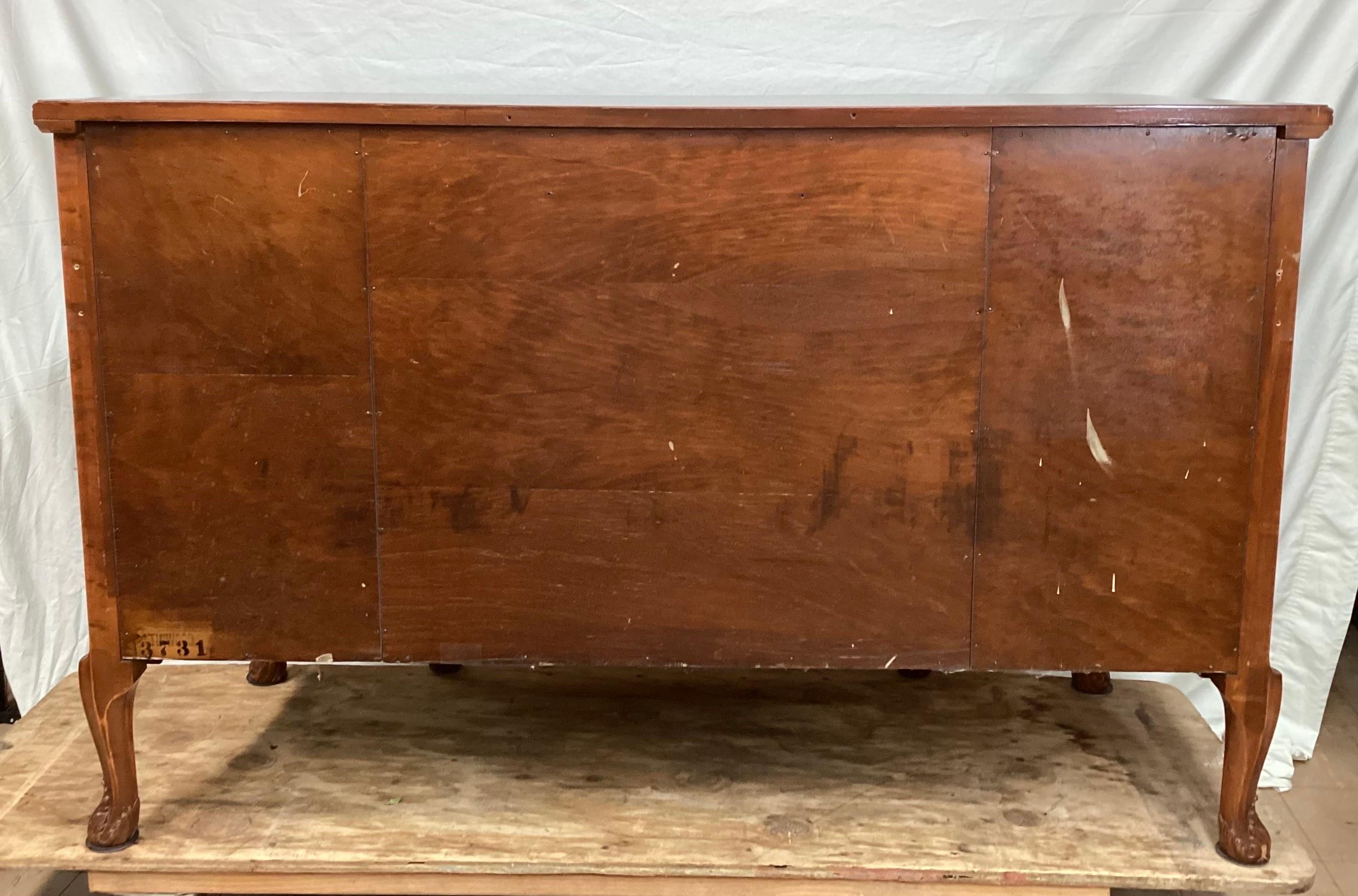 Antique French Satinwood Dresser / Sideboard with Bronze Mounts For Sale 14