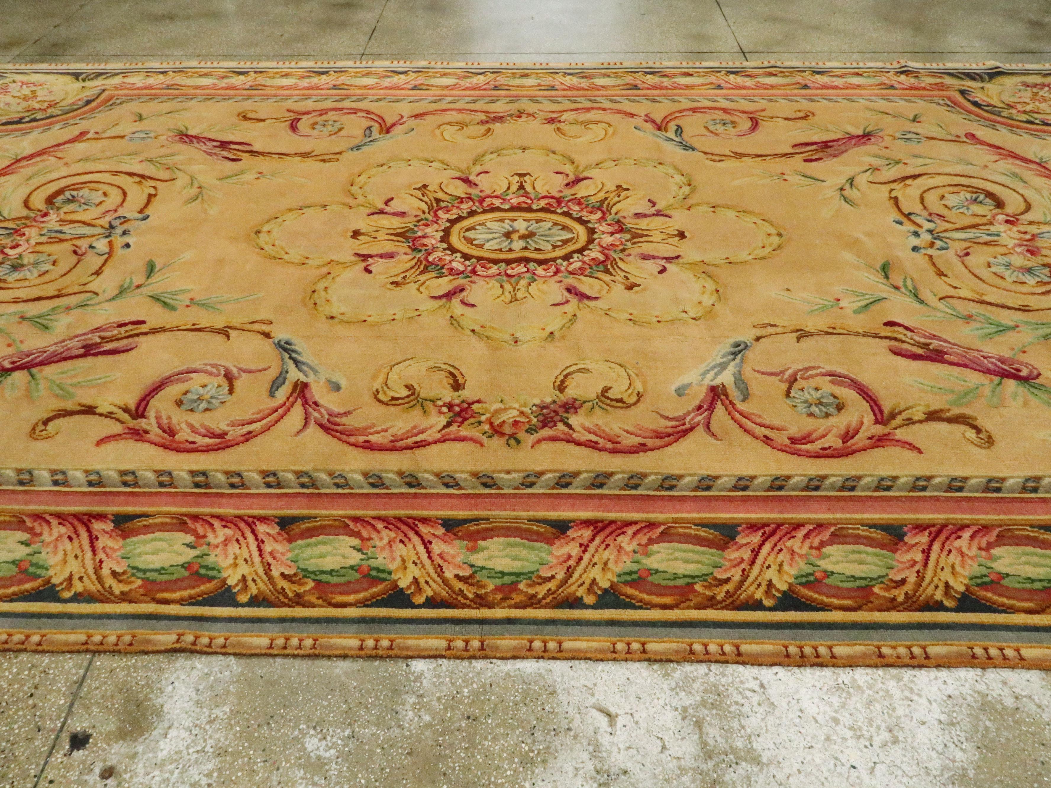 Louis XIV Antique French Savonnerie Carpet