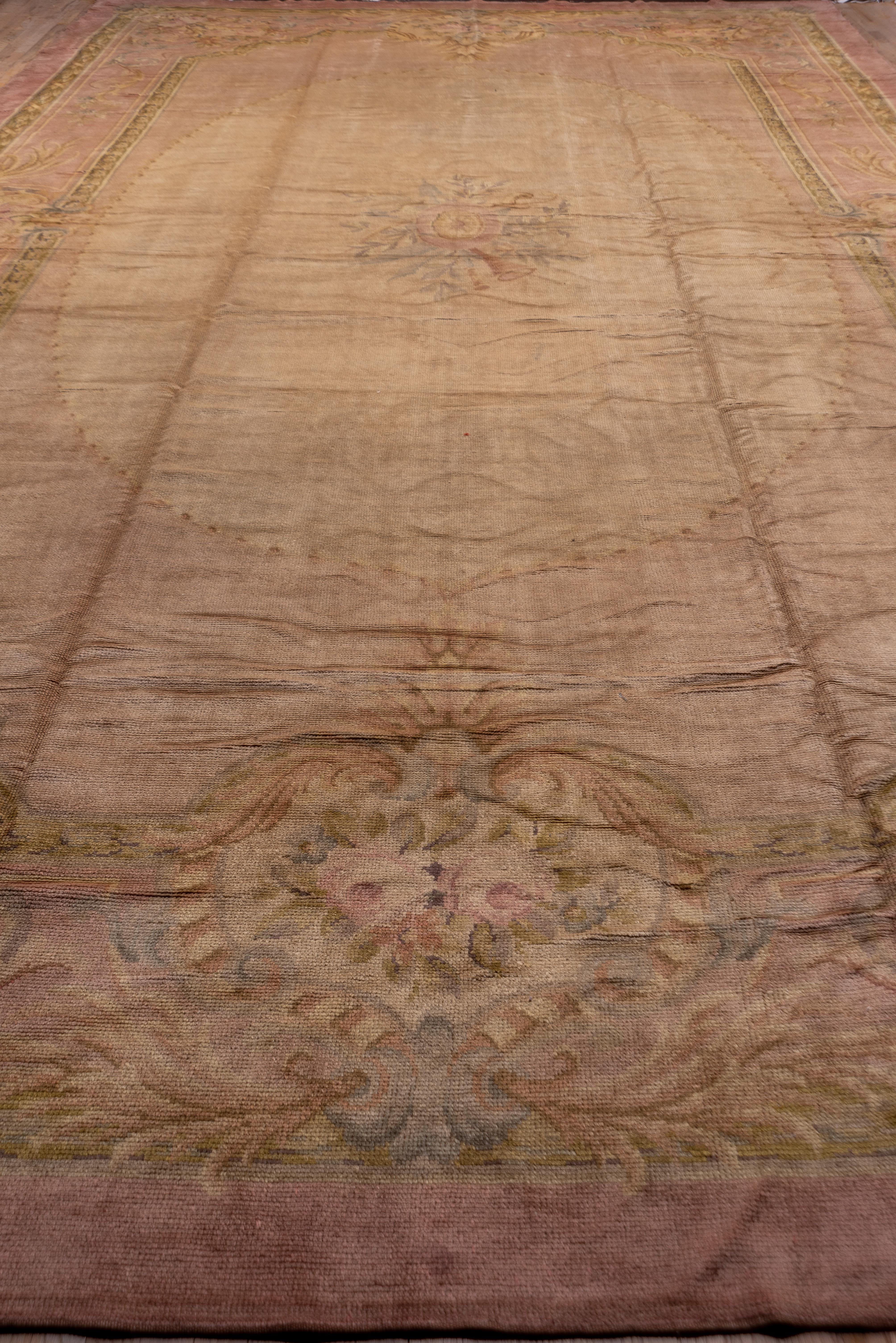 Antique French Savonnerie Mansion Carpet, Rococo Style, circa 1910s For Sale 3