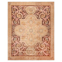 Antiker französischer Savonnerie-Teppich. 13 ft x 16 ft 1 in