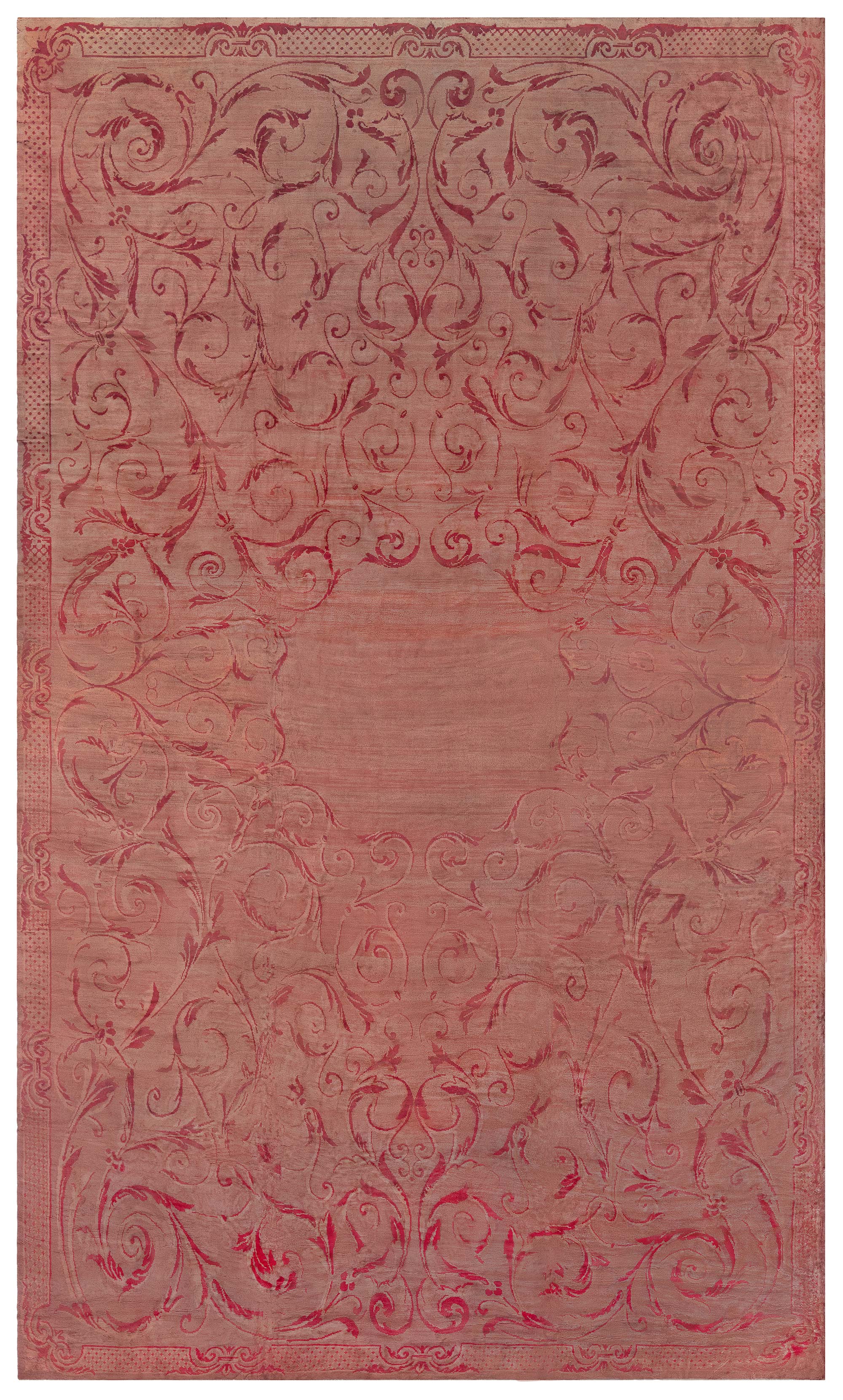 Antique French Savonnerie Rug For Sale