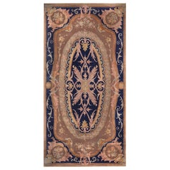 Tapis en laine Antique French Savonnerie Doris Leslie Blau