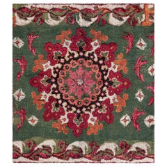 Antique French Savonnerie Wool Rug Fragment Doris Leslie Blau