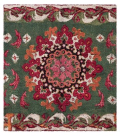 Antique French Savonnerie Wool Rug Fragment Doris Leslie Blau