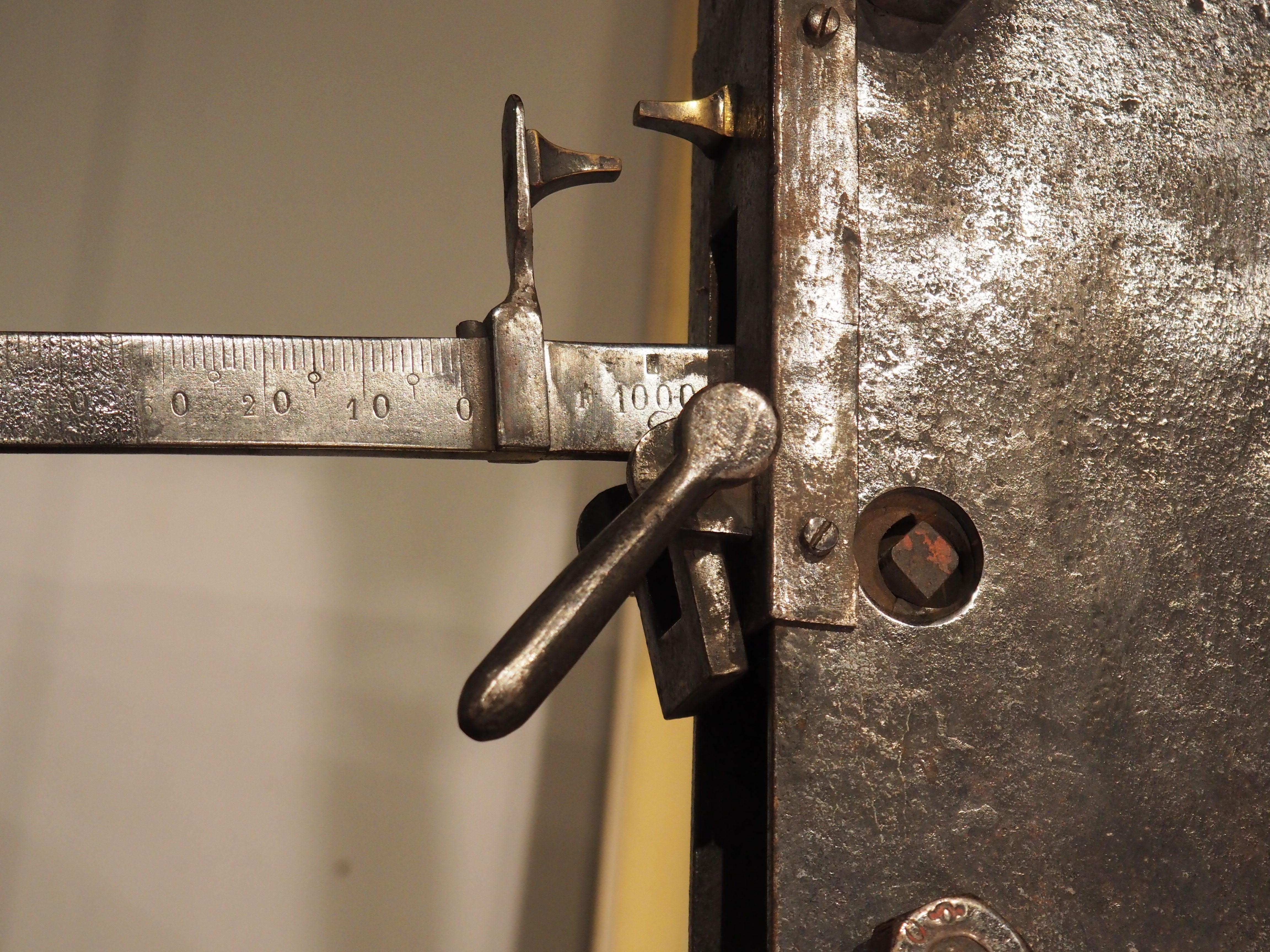Late 19th Century Antique French Scale, 