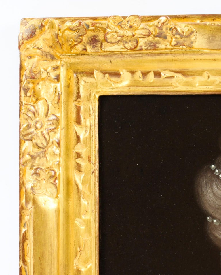 Antique French School Oil on Canvas Portrait of a Lady 18th Century at ...