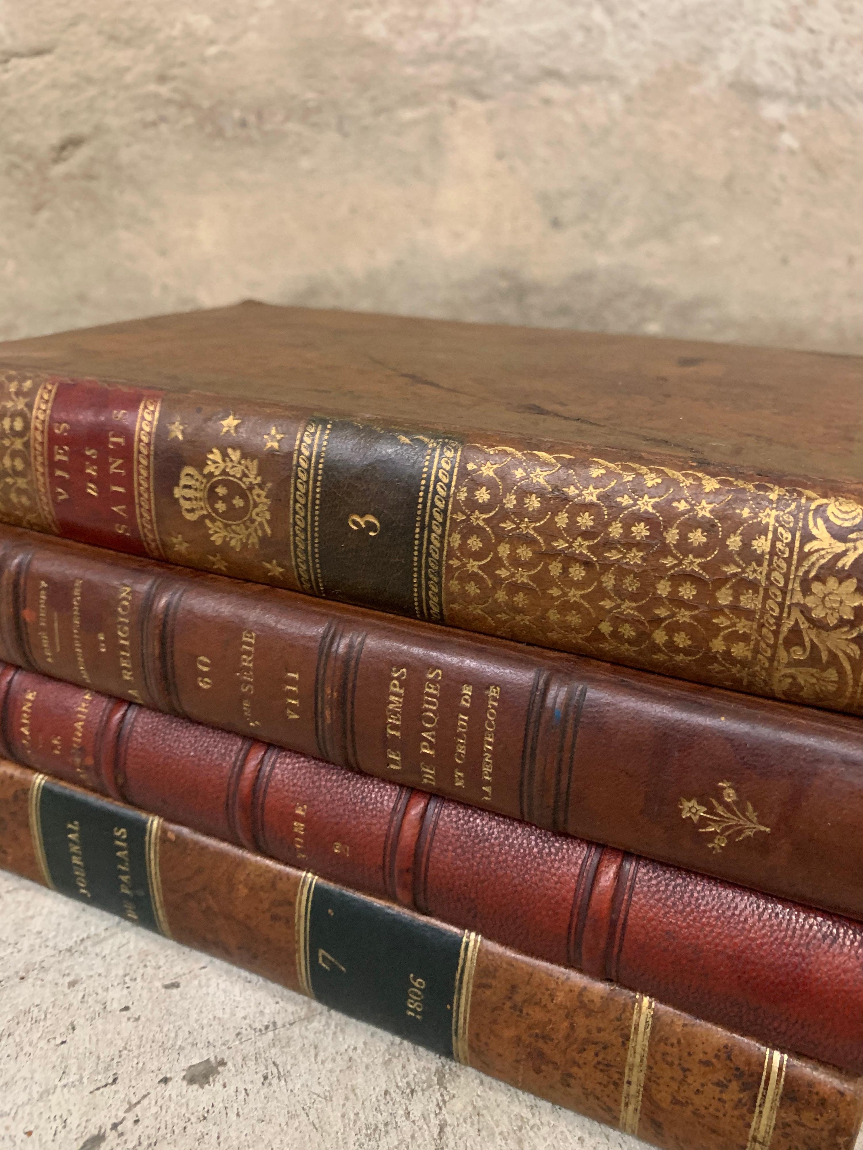 Victorian Antique French Secret Book Liquor Cabinet