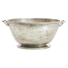 Antique French Serving Bowl with Handles