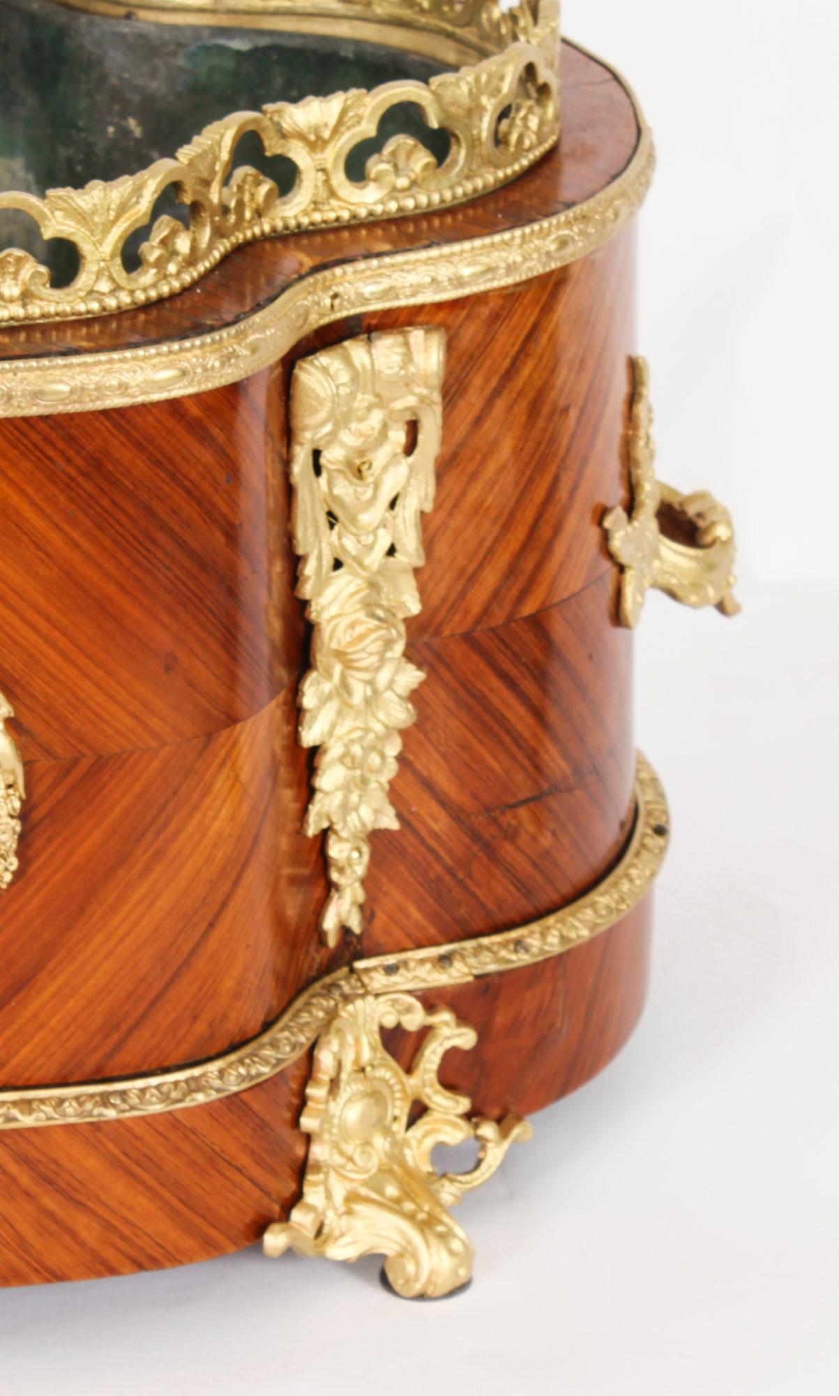 Antique French Sevres Porcelain Ormolu Mounted Planter Jardiniere 19th Century In Good Condition In London, GB