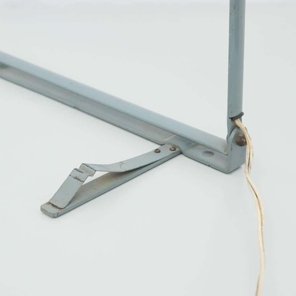 Mid-20th Century Antique French Sewing Lamp in Metal, circa 1950