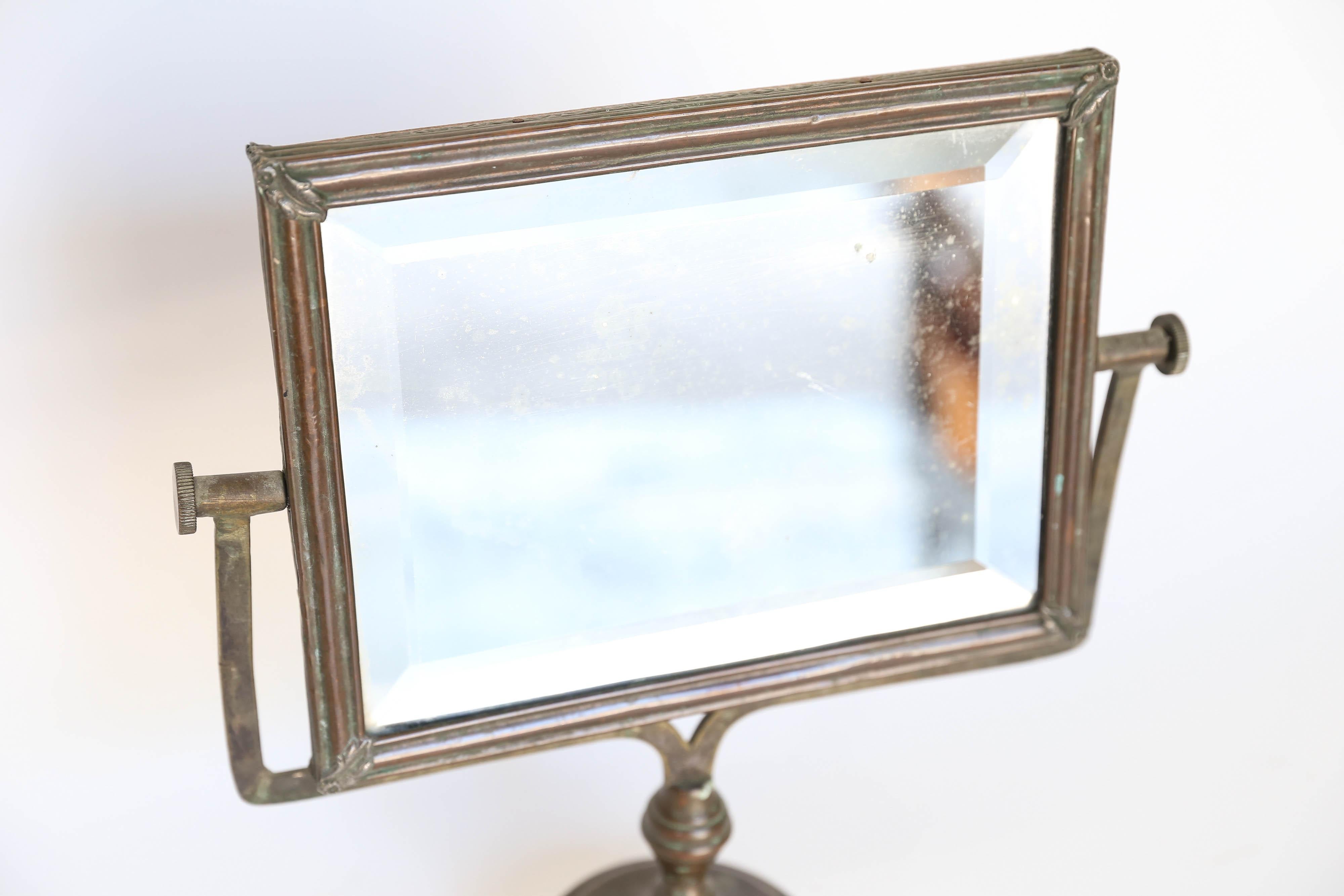 Antique French Shaving, Standing Mirror 2