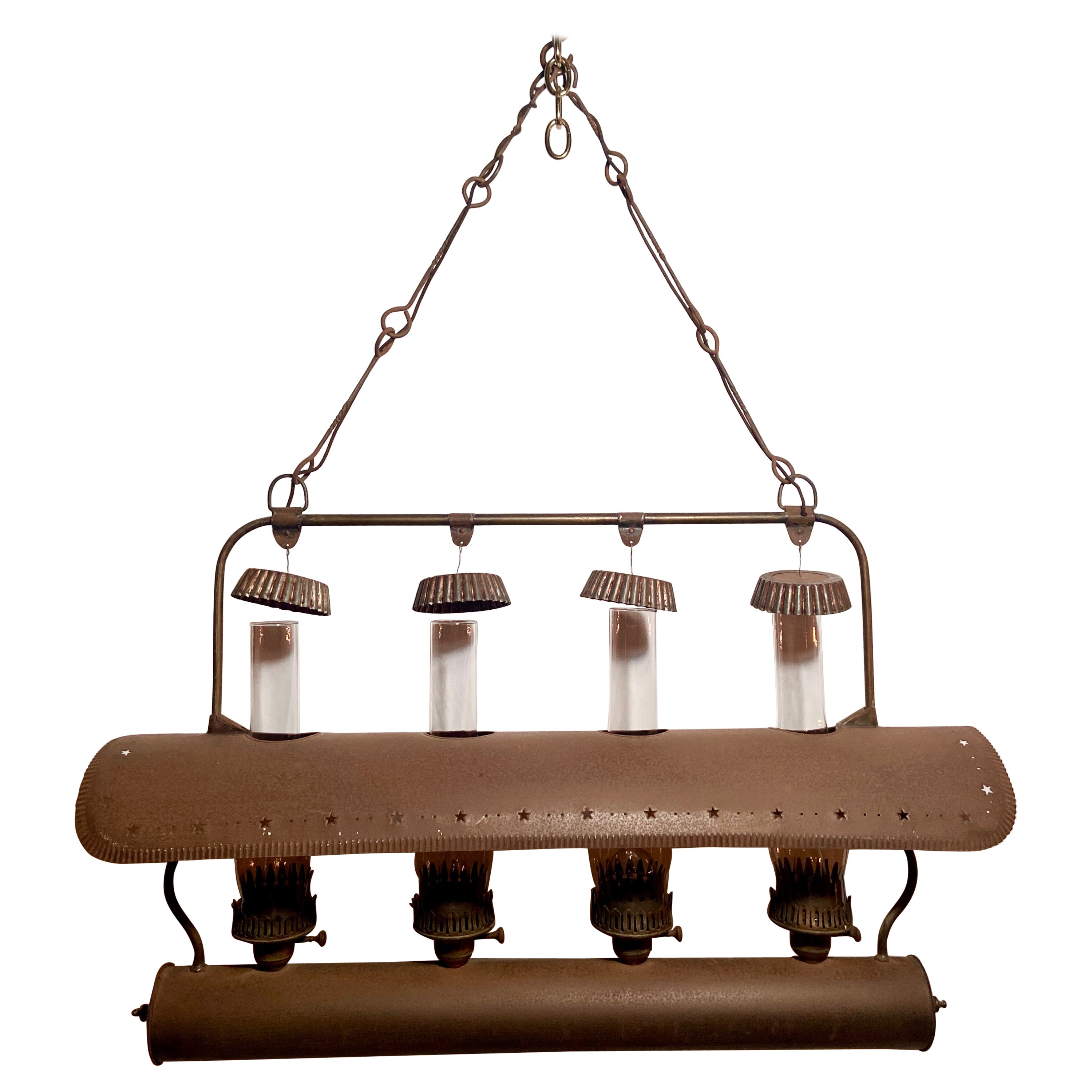 Antique French Ship's Lantern, Circa 1880
