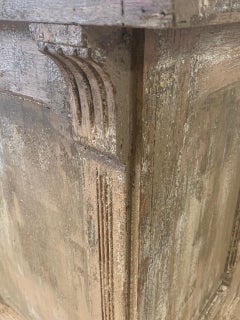 Antique French Shop Counter Kitchen Island
