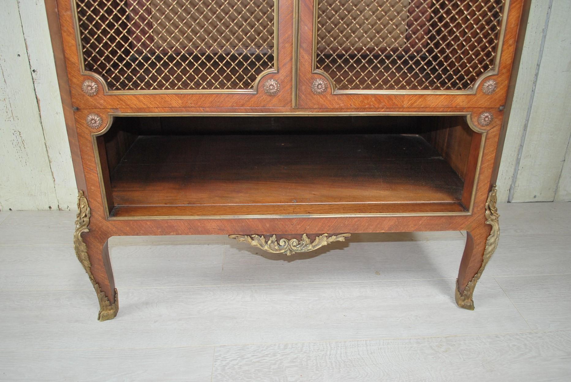 Antique French Side Cabinet / Bookcase In Good Condition For Sale In Winchcombe, Gloucesteshire