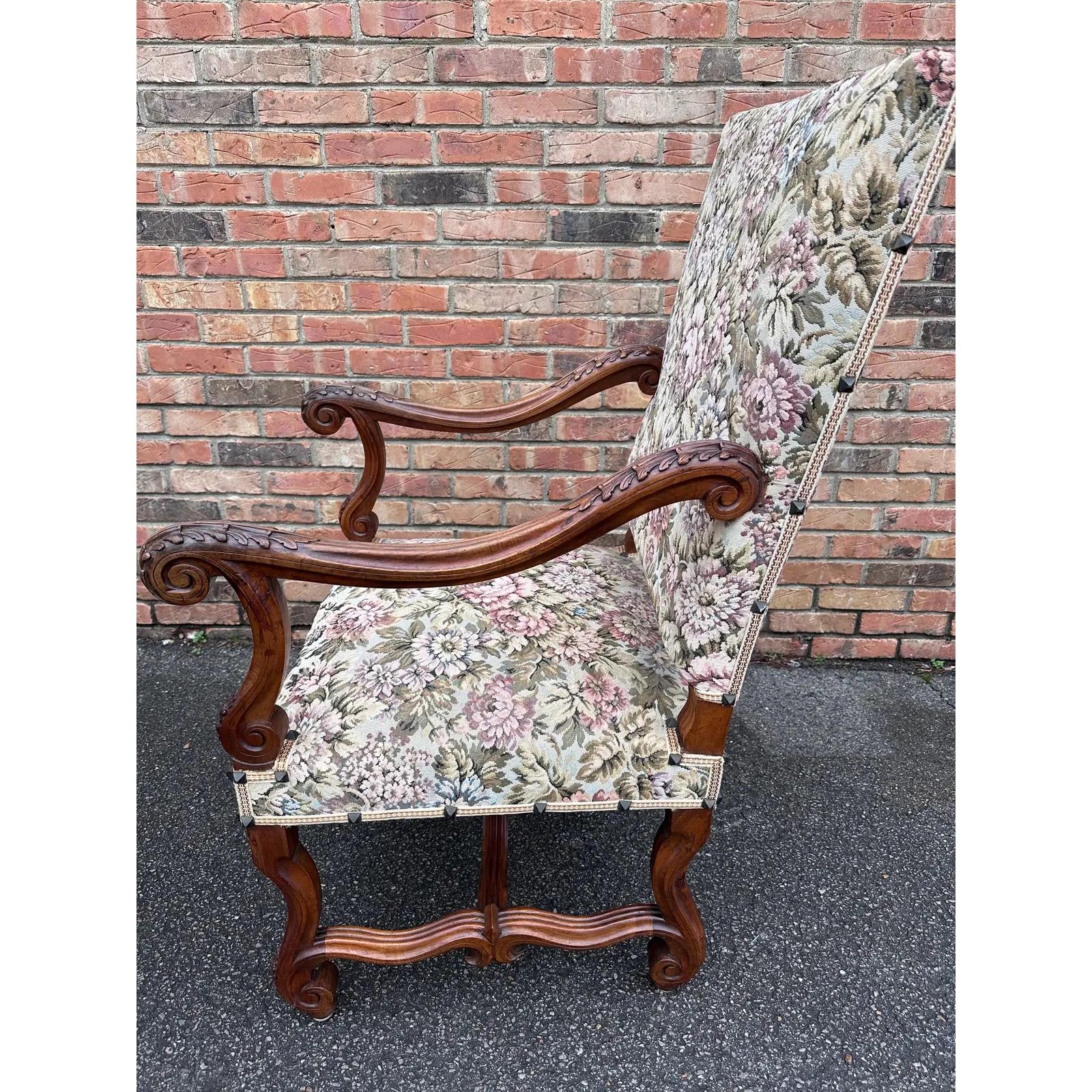 Late 19th Century Antique French Side Chair For Sale