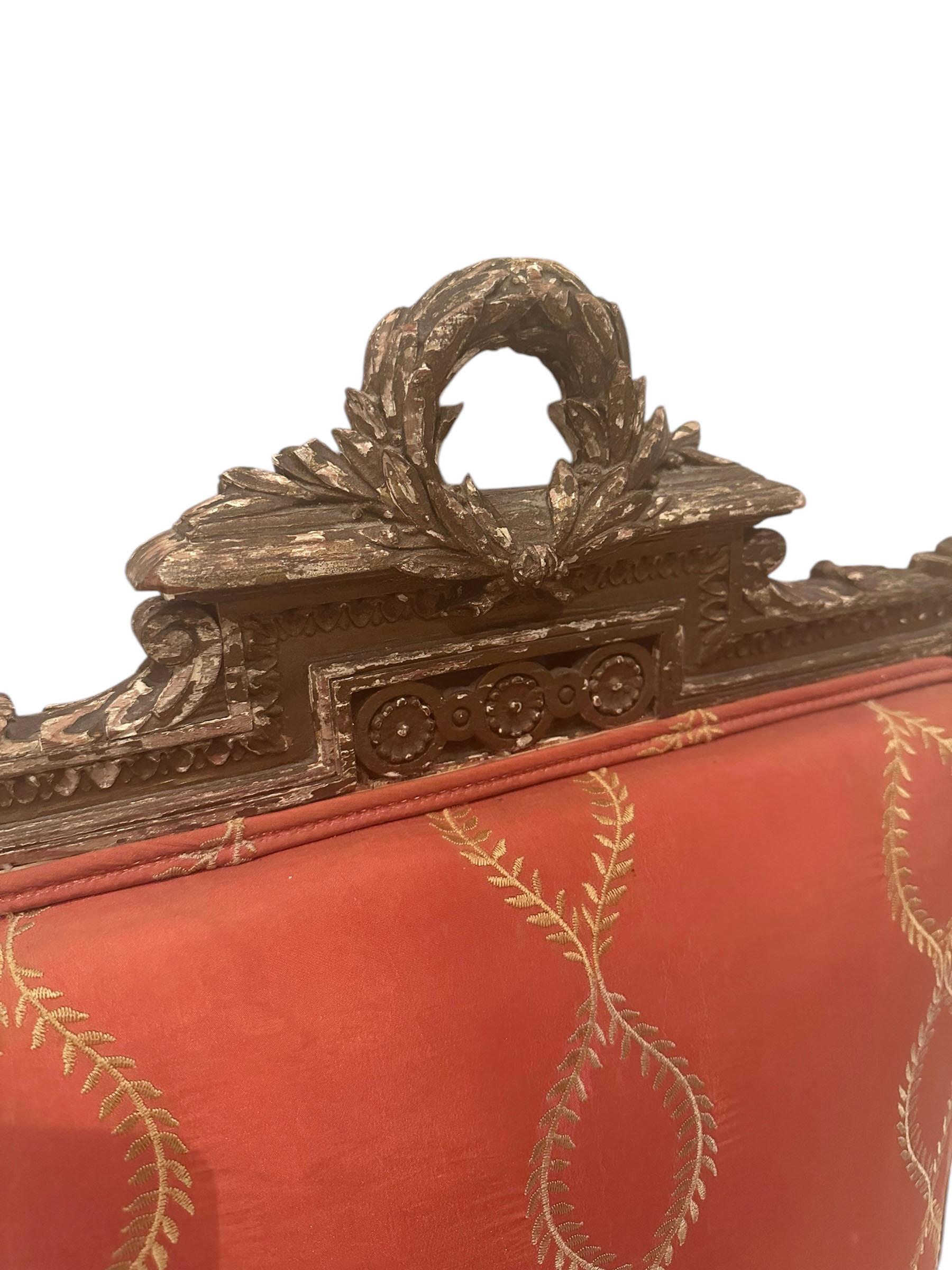 Antique French Side Chair For Sale 4