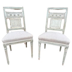 Antique French Side Chairs 