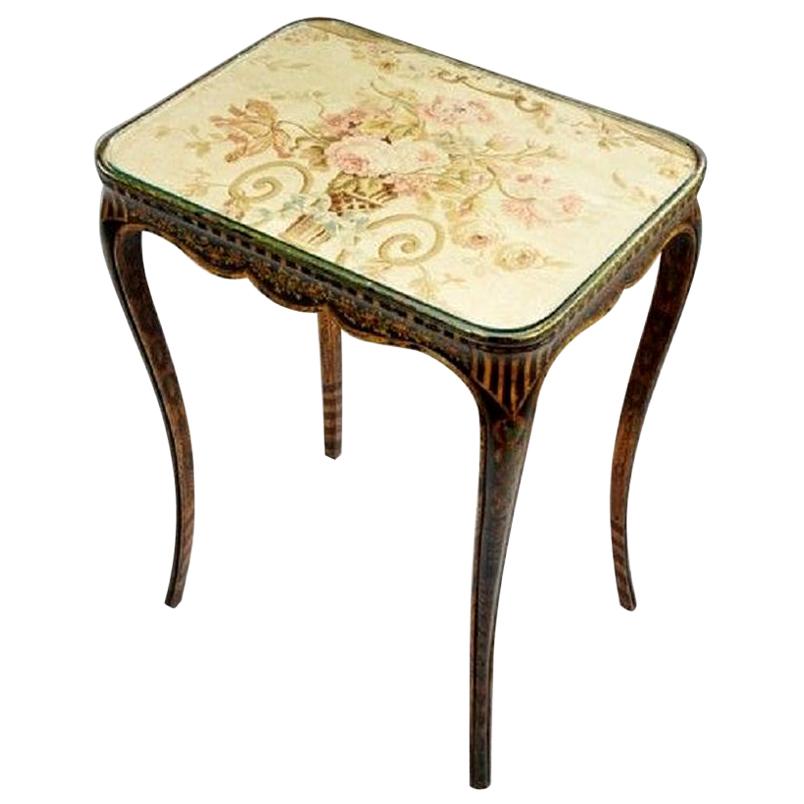 Antique French Side Table For Sale
