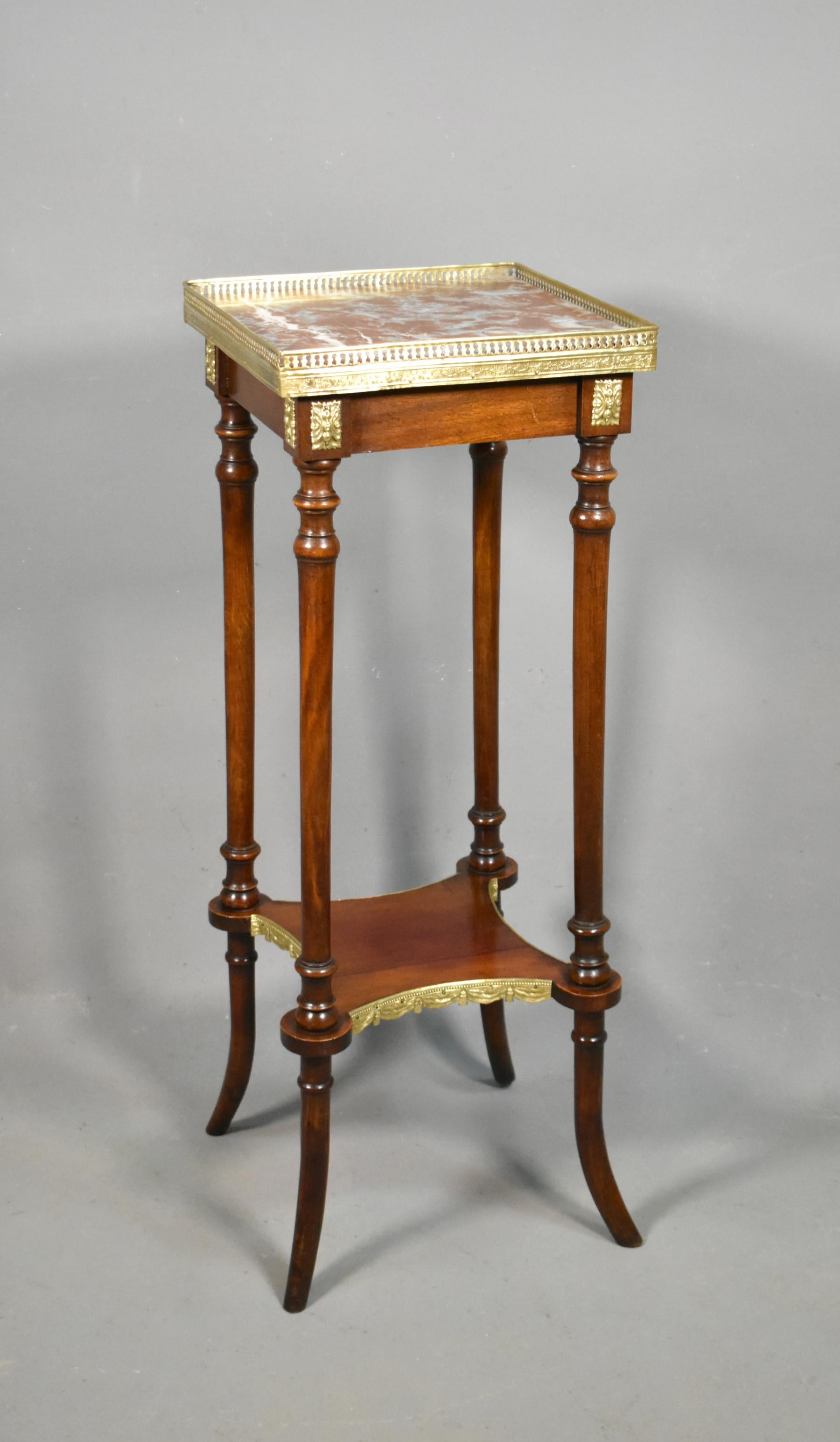 Antique French Side Table Louis XVI Style 7