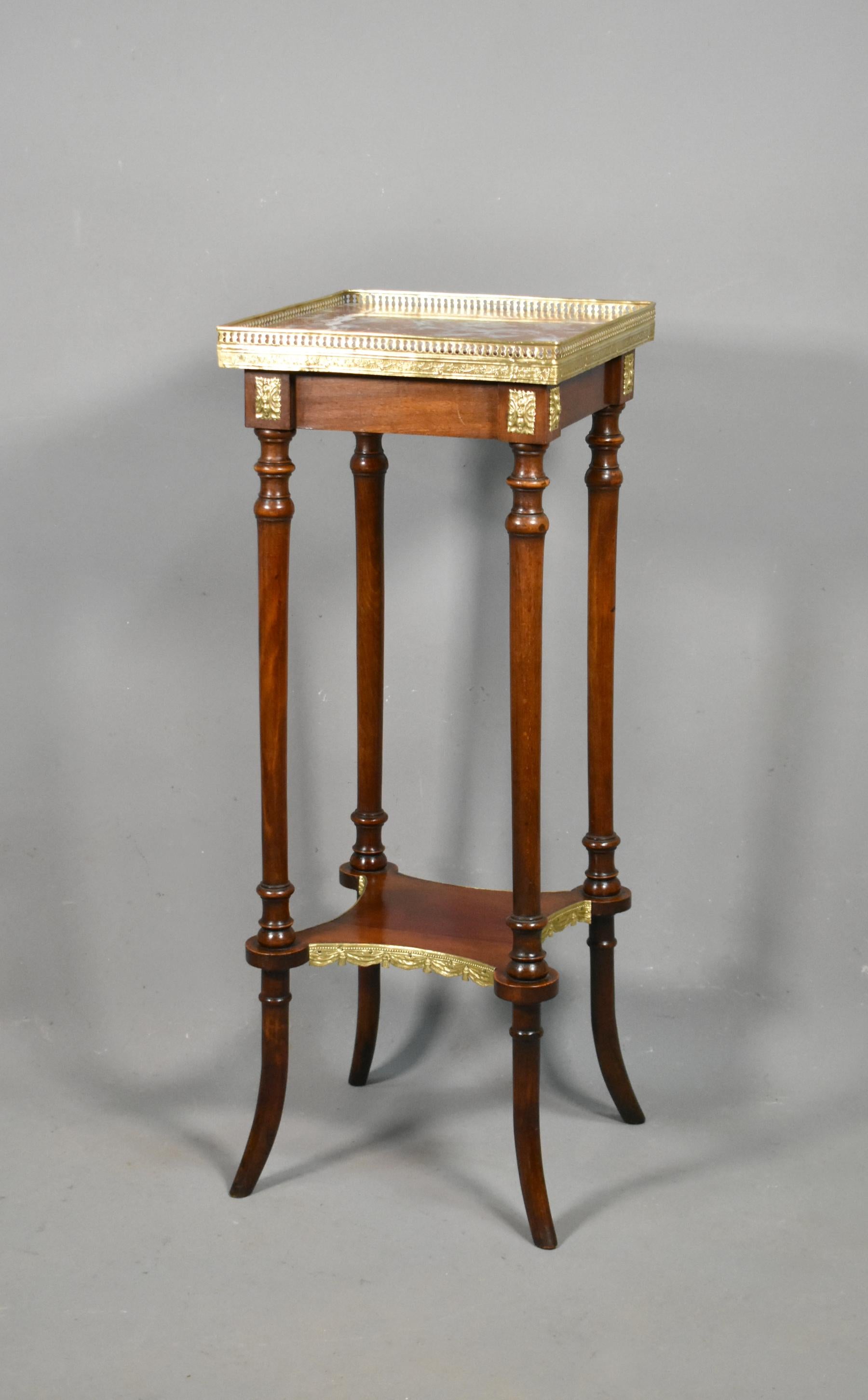 Antique French Side Table Louis XVI Style In Good Condition In SAINTE-COLOMBE, FR