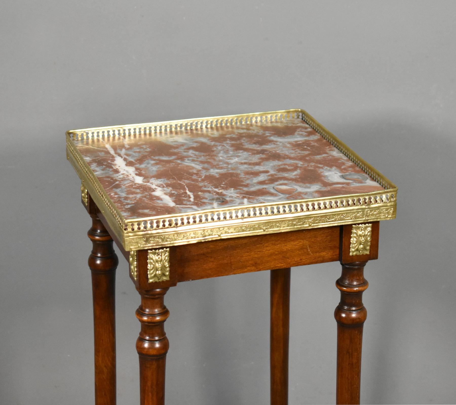 20th Century Antique French Side Table Louis XVI Style