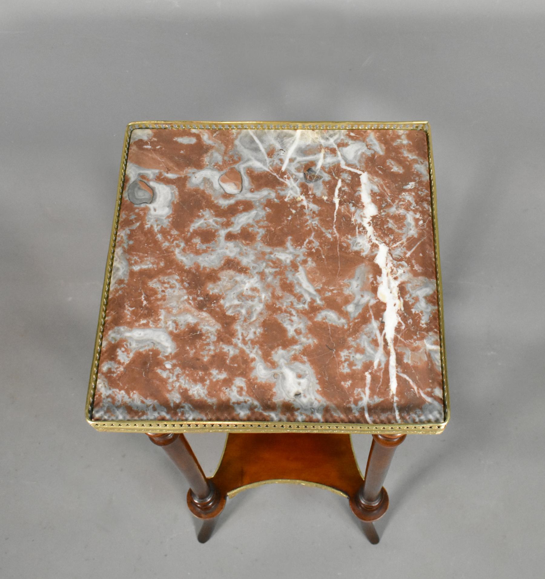 Antique French Side Table Louis XVI Style 1