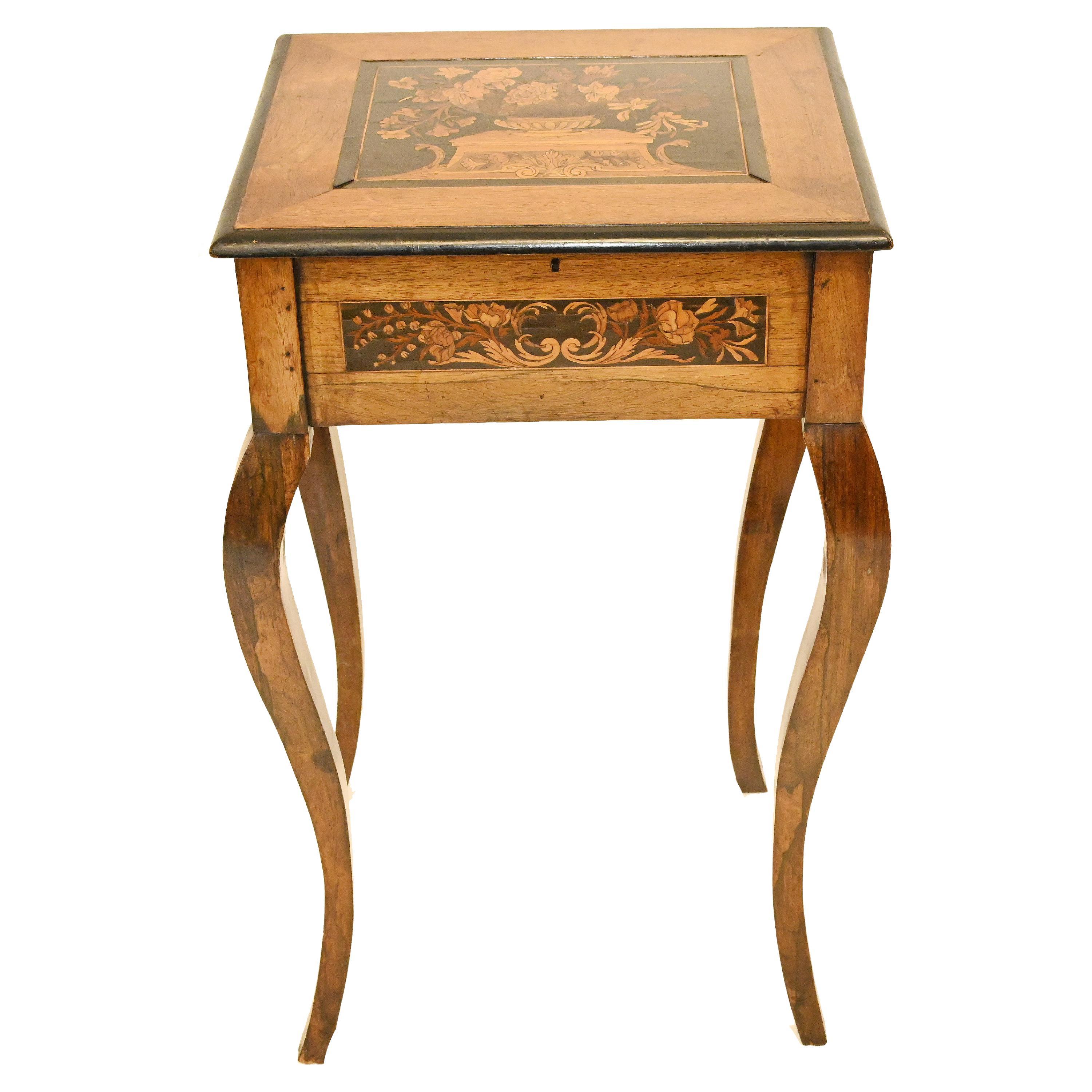 Antique French Side Table For Sale at 1stDibs