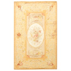 Antique French Silk Aubusson, circa 1890