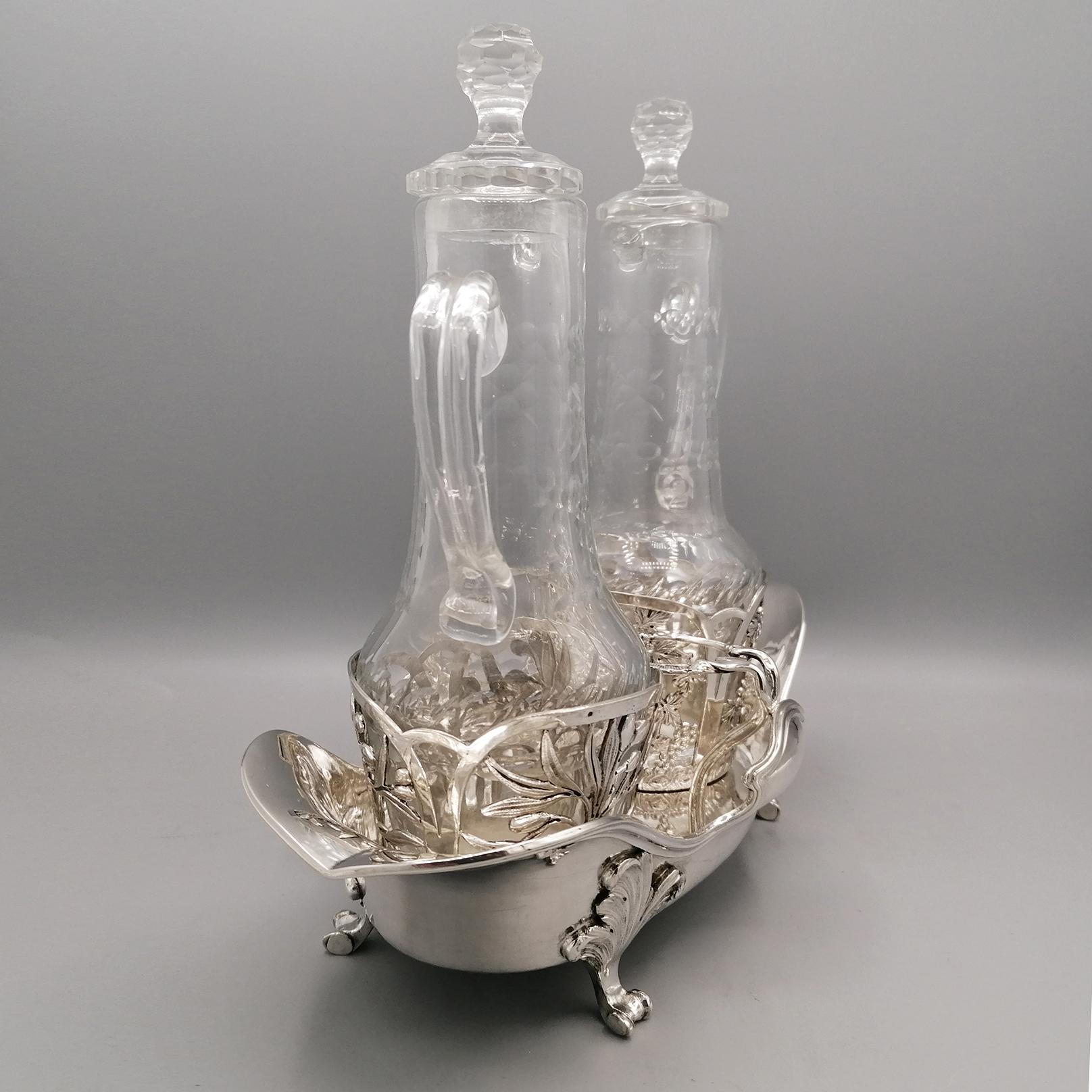 Antiker französischer Silberkrug aus Frankreich - Straßburg 1750 - 1796 (Barock) im Angebot